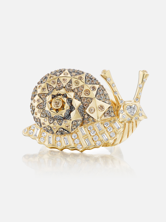 Snail Cocktail Ring