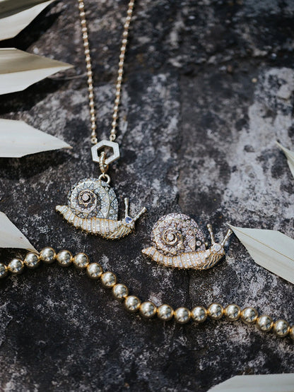 Snail Brooch