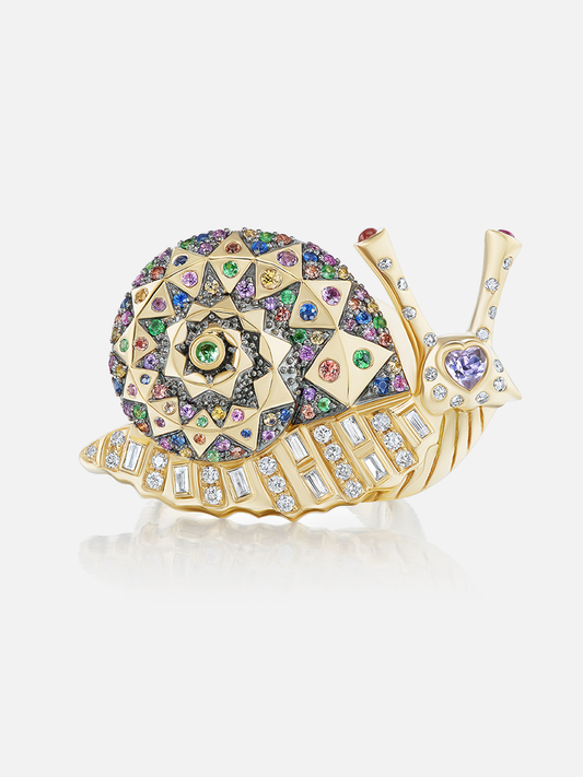Snail Cocktail Ring
