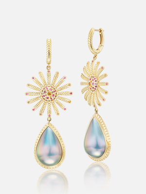 Sunflower Dew Drop Huggies Pink &amp; Pearl RTS