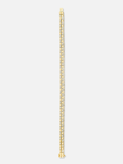 Checkerboard Tennis Bracelet Double