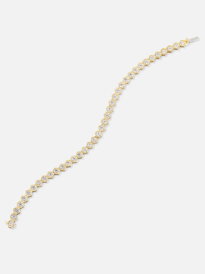 Mini-Diamant-Tennisarmband