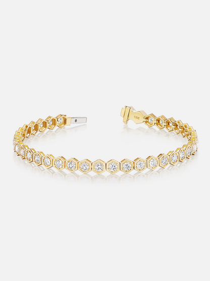 Mini-Diamant-Tennisarmband