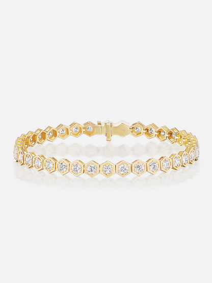 Mini-Diamant-Tennisarmband
