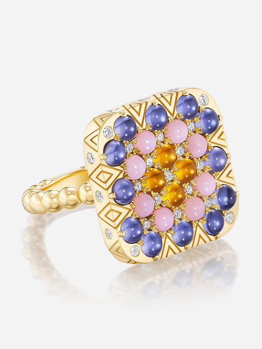 Granny Squares "Bettina" Ring