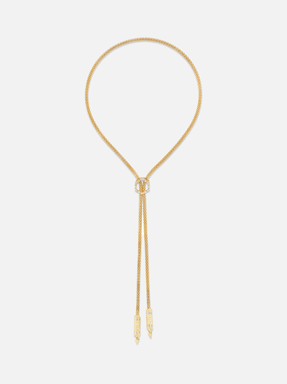 Lasso Chain Bolo Necklace
