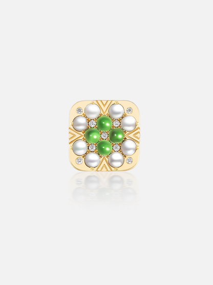 Granny Squares "Dorothy" Stud Earring