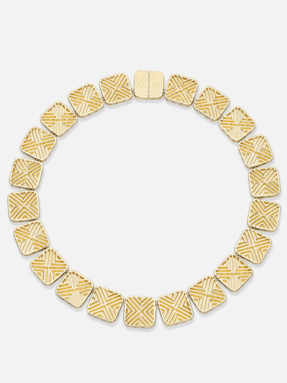 Granny Squares "Eleanor" Necklace