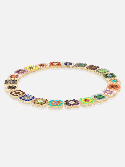 Granny Squares "Eleanor" Necklace