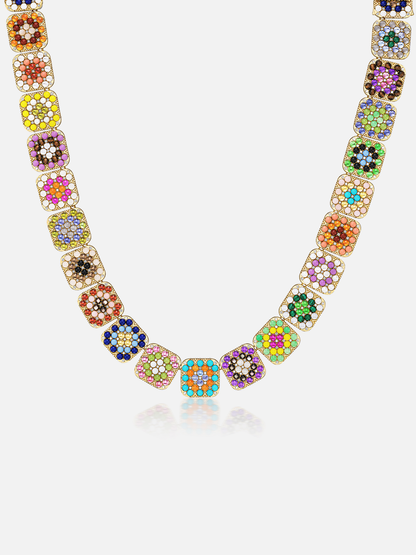 Granny Squares "Eleanor" Necklace