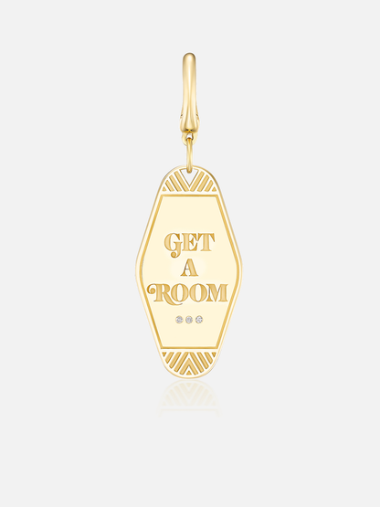 "Get a Room" Mini Keychain Charm