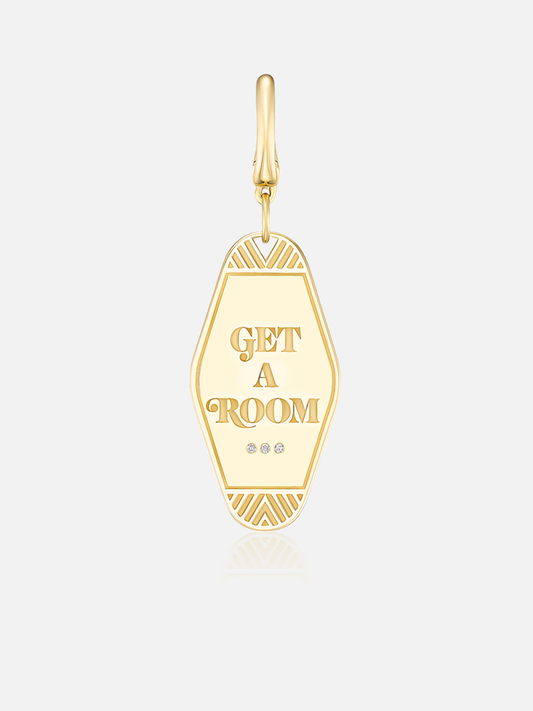 "Get a Room" Mini Keychain Charm