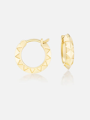 1/2" Skinny Talisman Hoops MCM