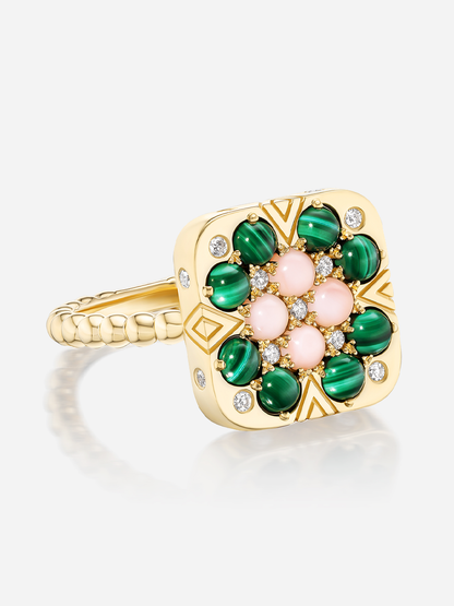 Granny Squares "Rosemary" Ring