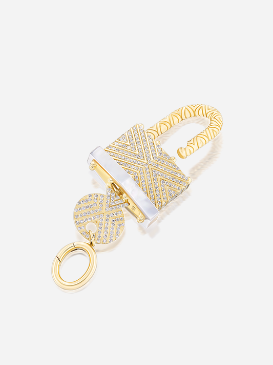 Lock & Key Pendant Set
