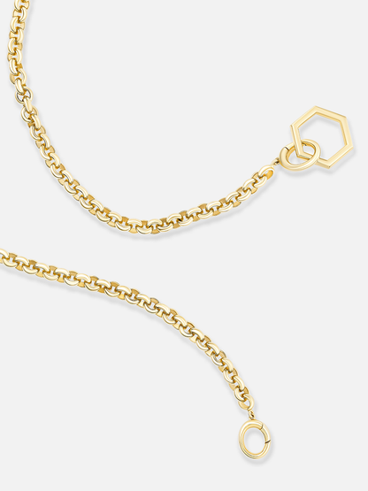 18" Major Rolo Open Bail Foundation Chain 6mm