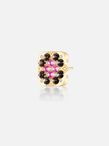 Granny Squares "Marge" Stud Earring