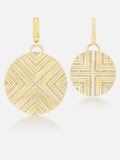 Masego Diamond Mini Knife Edge Medallion