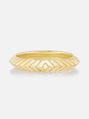 Masego Knife Edge Skinny Band Size 7 MCM