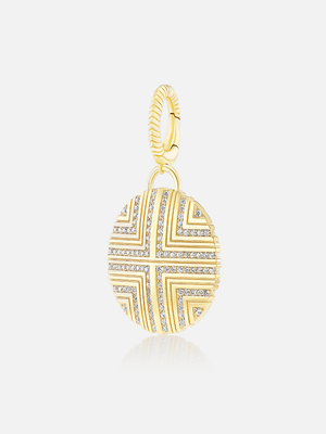 Masego Diamond Mini Knife Edge Medallion MCM