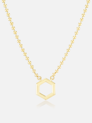 18" Mini Hexagon Foundation Ball Chain