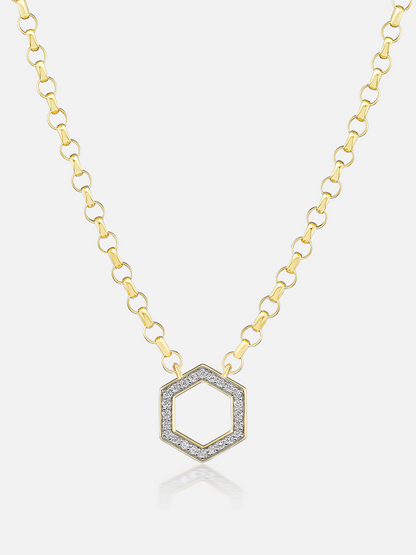 18" Mini Hexagon Foundation Chain