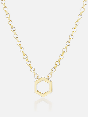 18" Mini Hexagon Foundation Rolo Chain