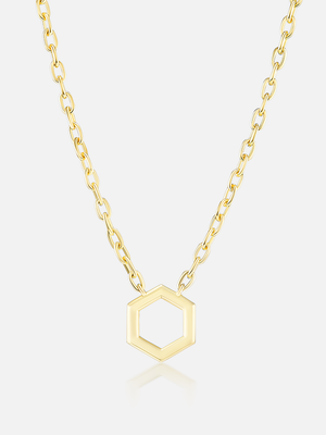 18" Mini Hexagon Foundation Cable Chain Plain MCM