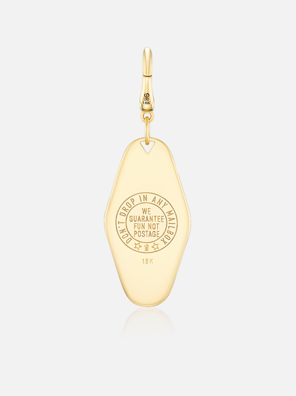 "Magic Number" Keychain Charm