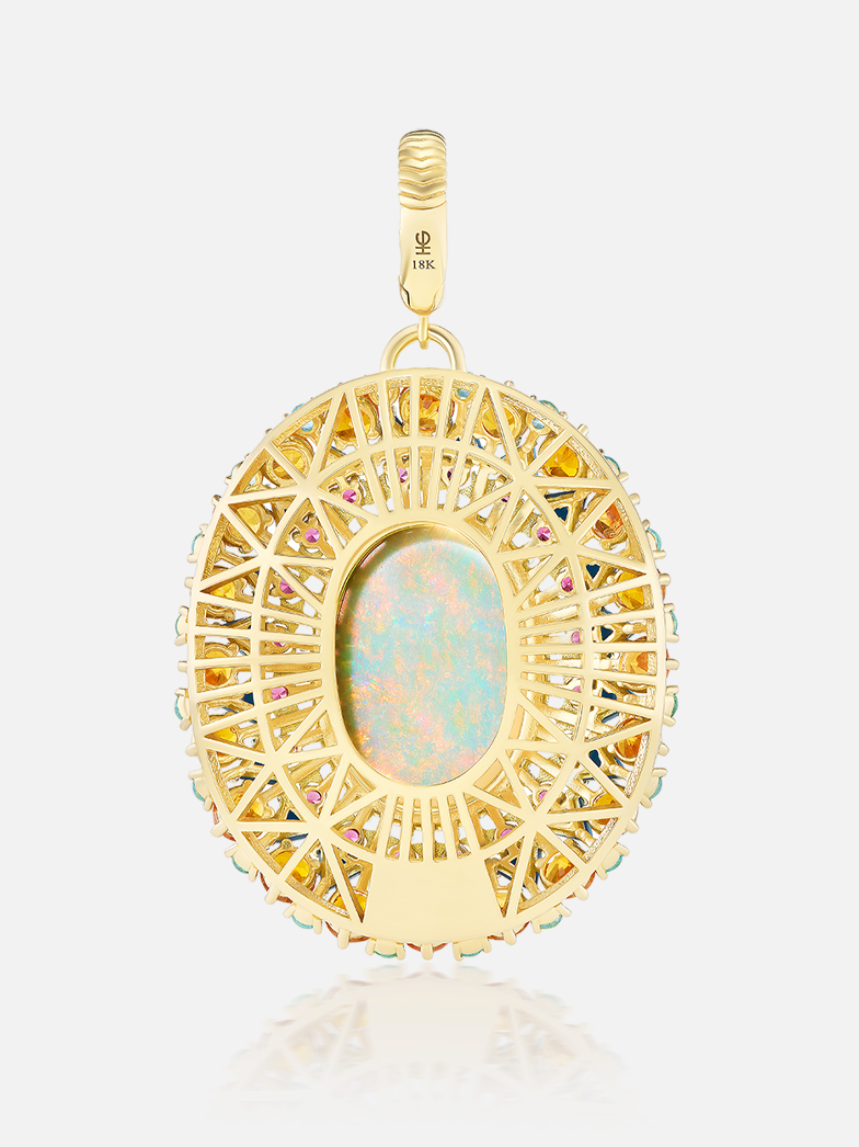 Supernova Opal Pendant