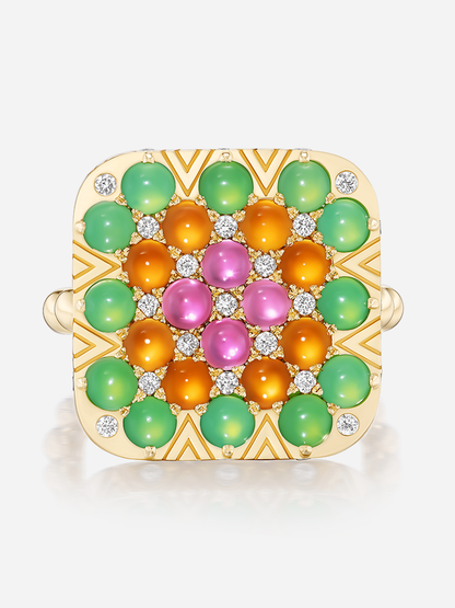Granny Squares "Peggy" Ring