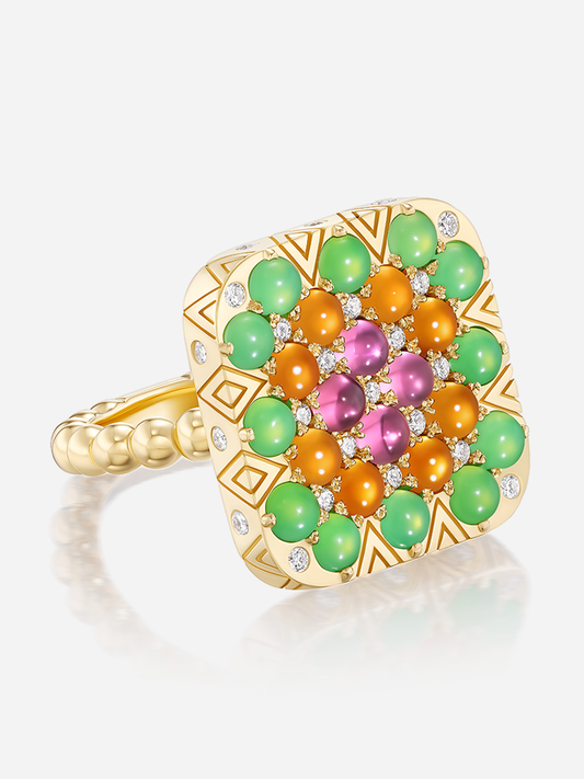 Granny Squares "Peggy" Ring
