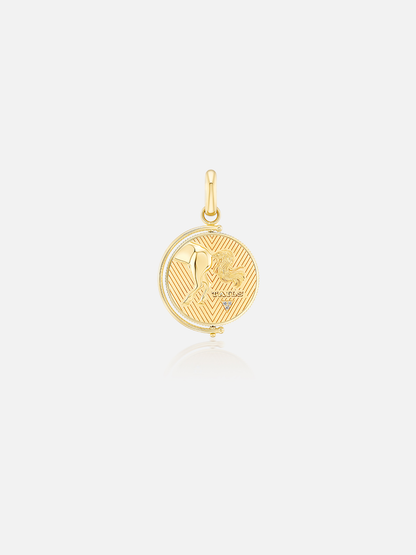 Heads or Tails Coin Pendant