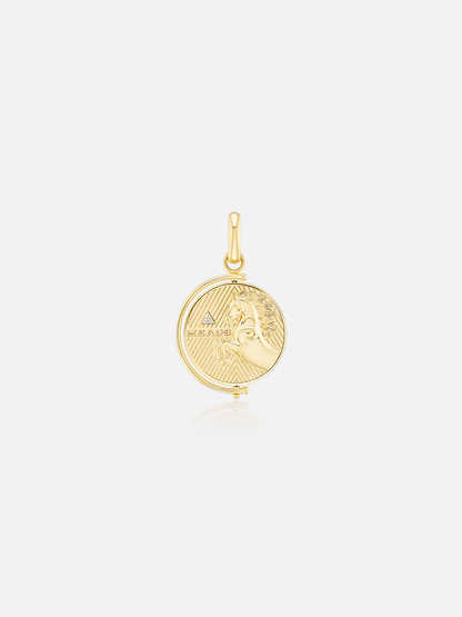 Heads or Tails Coin Pendant
