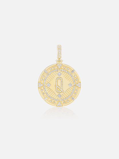 Queen of Diamonds Medallion