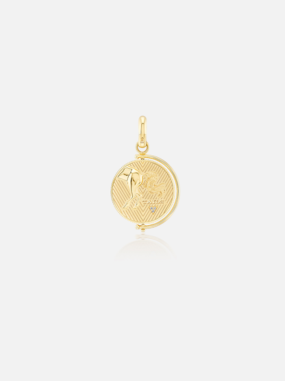 Heads or Tails Coin Pendant
