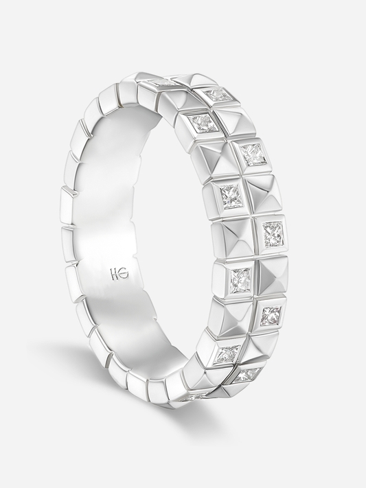 Checkerboard Ring Double