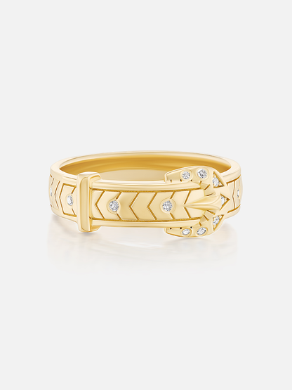 Mini Buckle Stacking Ring