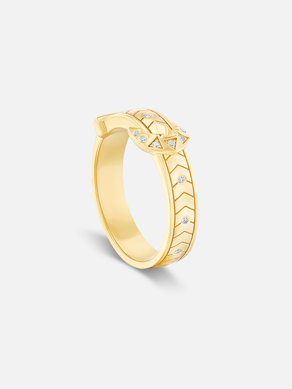 Mini Buckle Stacking Ring