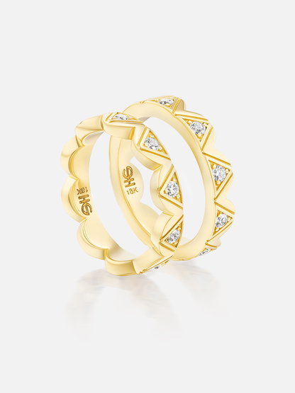 Swag Stacking Ring