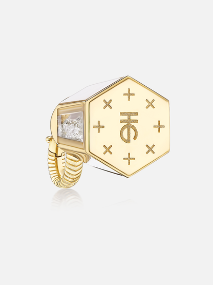 Major Lucky Salt Shaker Charm Pendant