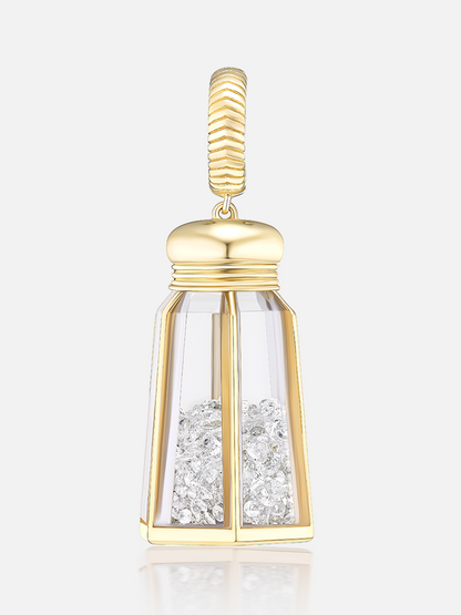 Major Lucky Salt Shaker Charm Pendant