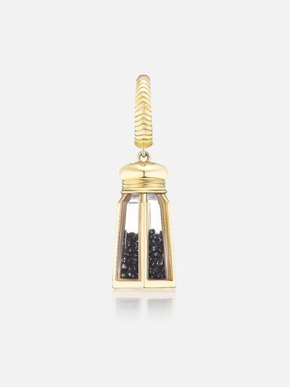 Mini Lucky Salt Shaker Pendant Charm