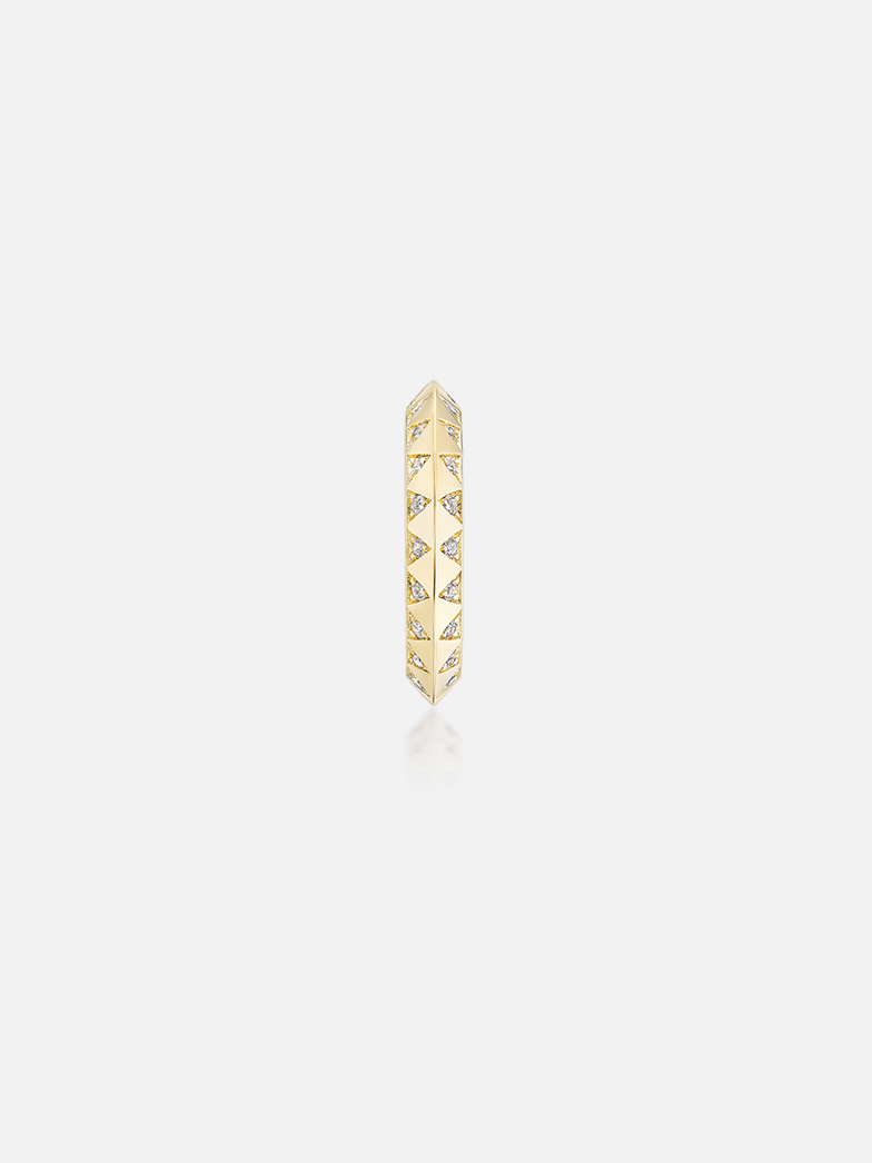 Skinny Talisman Diamond Ear Cuff