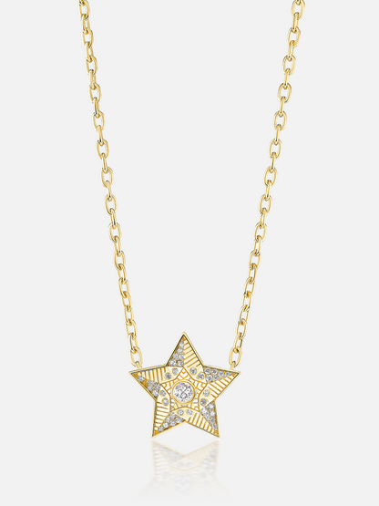 16-18" Mini Supernova Star Pendant Necklace