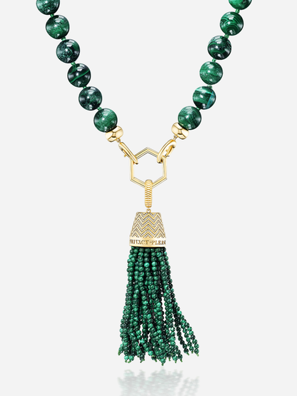 "Privacy Please" Keychain Tassel