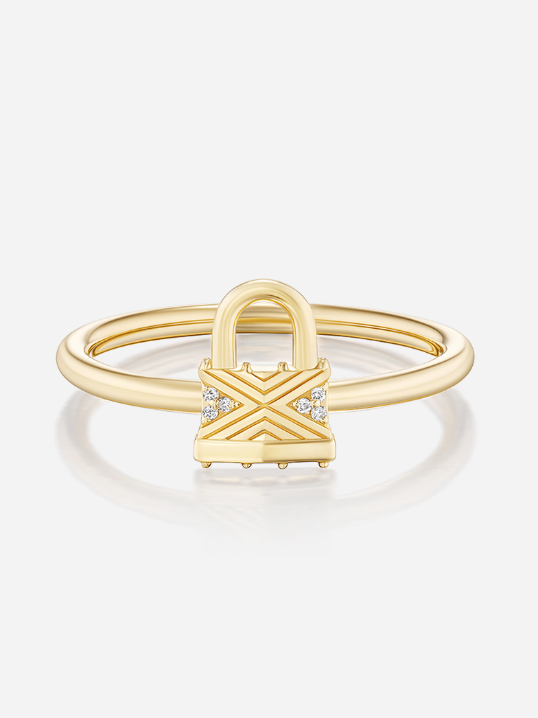 Tiny Lock Ring