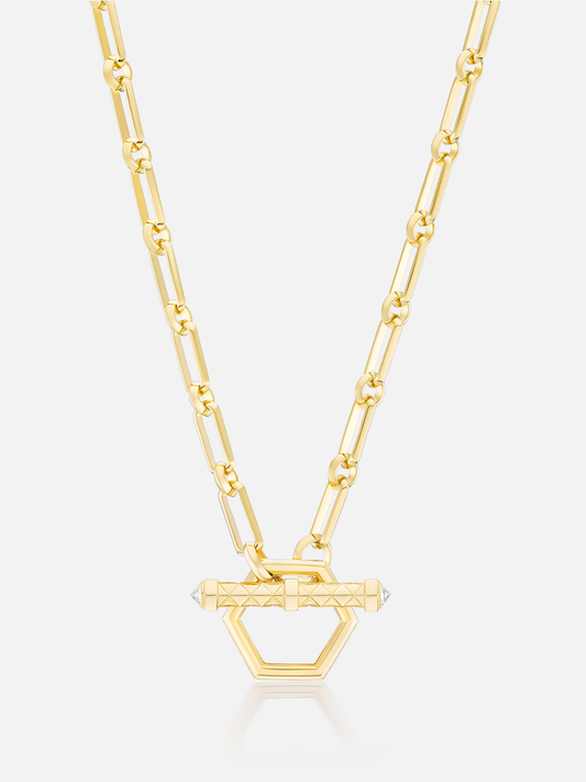 18" Knife Edge Toggle Chain