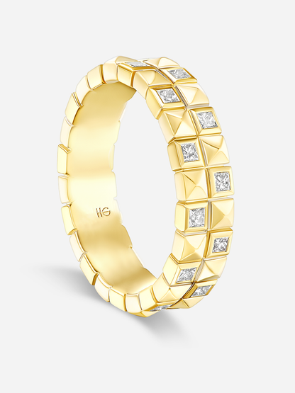 Checkerboard Ring Double