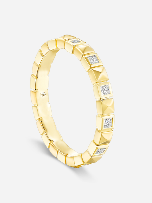 Checkerboard Ring Single